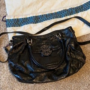 Tory Burch Patent Leather Satchel Bag